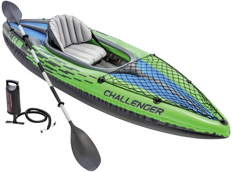 Intex Intex Boat Challenger K1 paddle+pump 68305NP