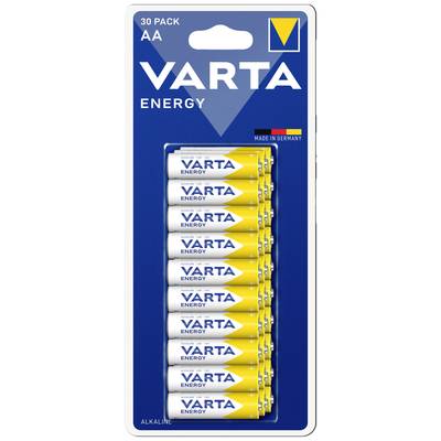 Image of Varta ENERGY AA Bli 30 AA battery Alkali-manganese 1.5 V 30 pc(s)