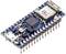 A microcontroller board with multiple ports, chips and a U-Blox module, suitable for electronic projects and IoT applications.