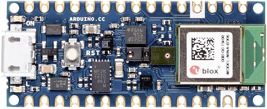 Arduino Board Nano 33 Ble Sense With Headers Nano Arm® Cortex® M4 3554