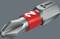 Phillips screwdriver bit with red ring, brand name on top; suitable for screw assembly, drilling or DIY tasks.