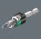 A screwdriver bit with a distinctive green and black handle, suitable for precise work and universal application.
