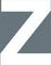 A large, white 'Z' in front of a grey background.