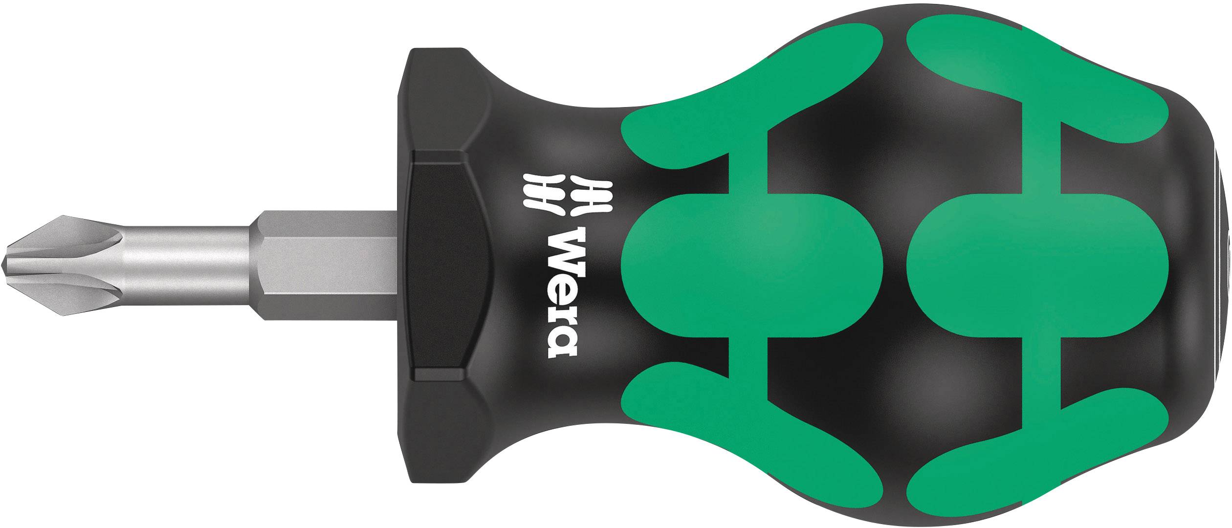 Wera 355 PZ Stubby 05008854001 Phillips screwdriver PZ 2 Blade length: 25 mm