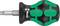 Screwdriver with ergonomic handle; black and green colour pattern; 'Wera' brand name on the handle.