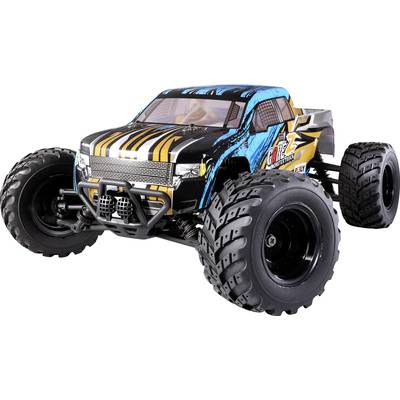 Reely CORE Z Brushed 1:10 XS RC model car for beginners Electric Monster truck 4WD RtR 2,4 GHz Incl. battery and chargin