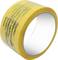 A yellow roll of adhesive tape printed with 'Attention: Observe precautions for handling electrostatic sensitive devices'.