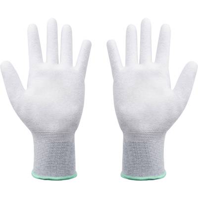 Quadrios  ESD glove  Size: S Polyamide, Polyurethane 