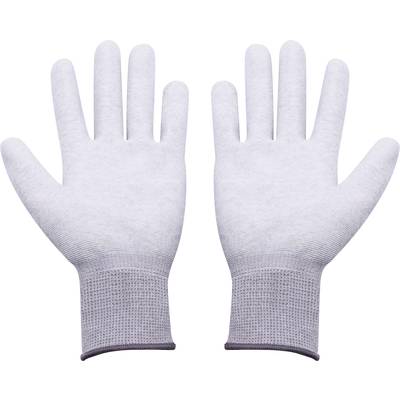 Quadrios  ESD glove  Size: L Polyamide, Polyurethane 