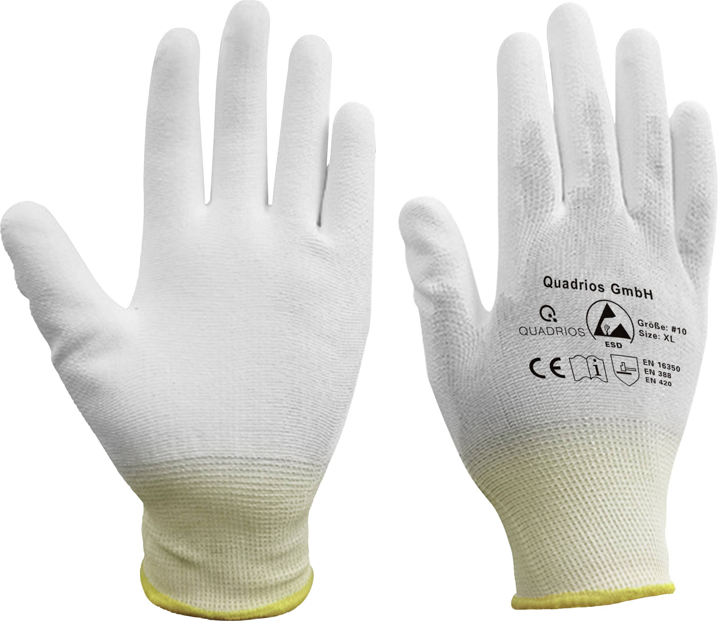 Quadrios ESD glove Size: XL Polyamide, Polyurethane-2