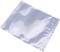 A silver anti-static bag with a seal, commonly used to protect electronic components from electrostatic discharge.