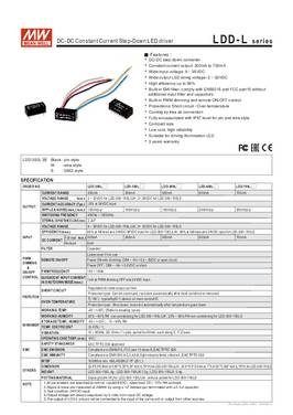 MEAN WELL LED driver Constant current 1200 mA 2 - 30 V DC dimmable 1 pc(s)