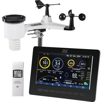 dnt WeatherScreen PRO DNT000008 Digital weather station  Max. number of sensors 9