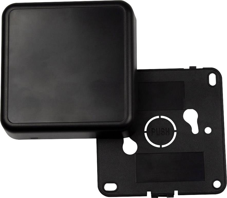Camdenboss CBRS CBRS01SBK-CON Universal enclosure 86 x 86 x 25.5 Acrylonitrile butadiene styrene Black 1 pc(s)-1