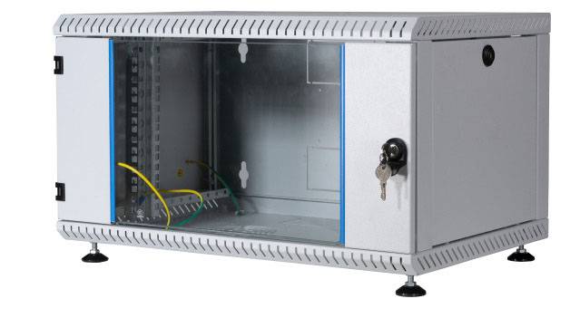 EFB Elektronik 19 wall cabinet (W x H x D) 60 x 60 x 40 cm 12 U Light grey