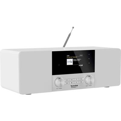 TechniSat DIGITRADIO 4C Desk radio DAB+, FM, DAB Bluetooth White