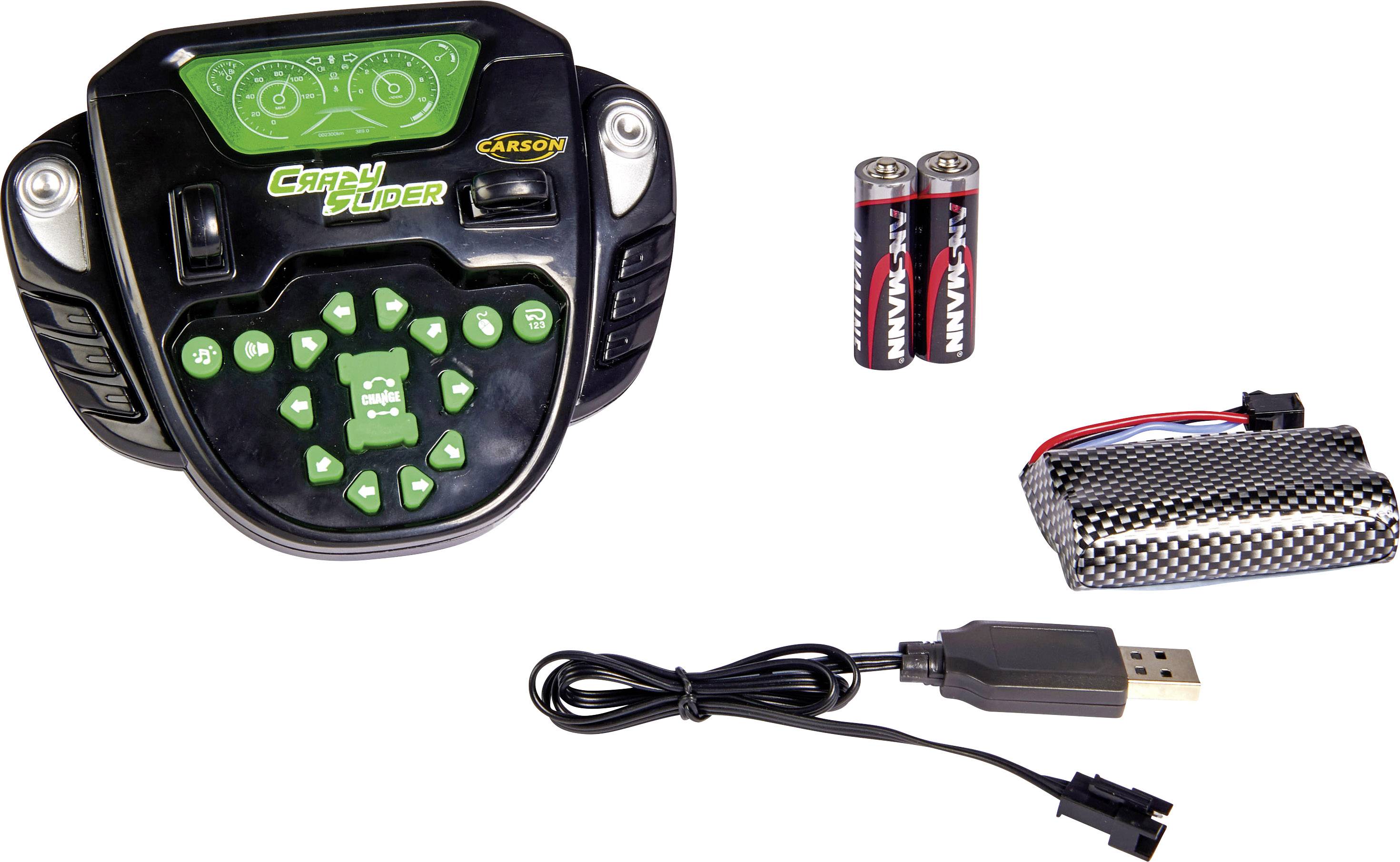 Carson Modellsport Crazy Slider 1:12 RC model car Electric ATV 4WD RtR 2,4 GHz-1