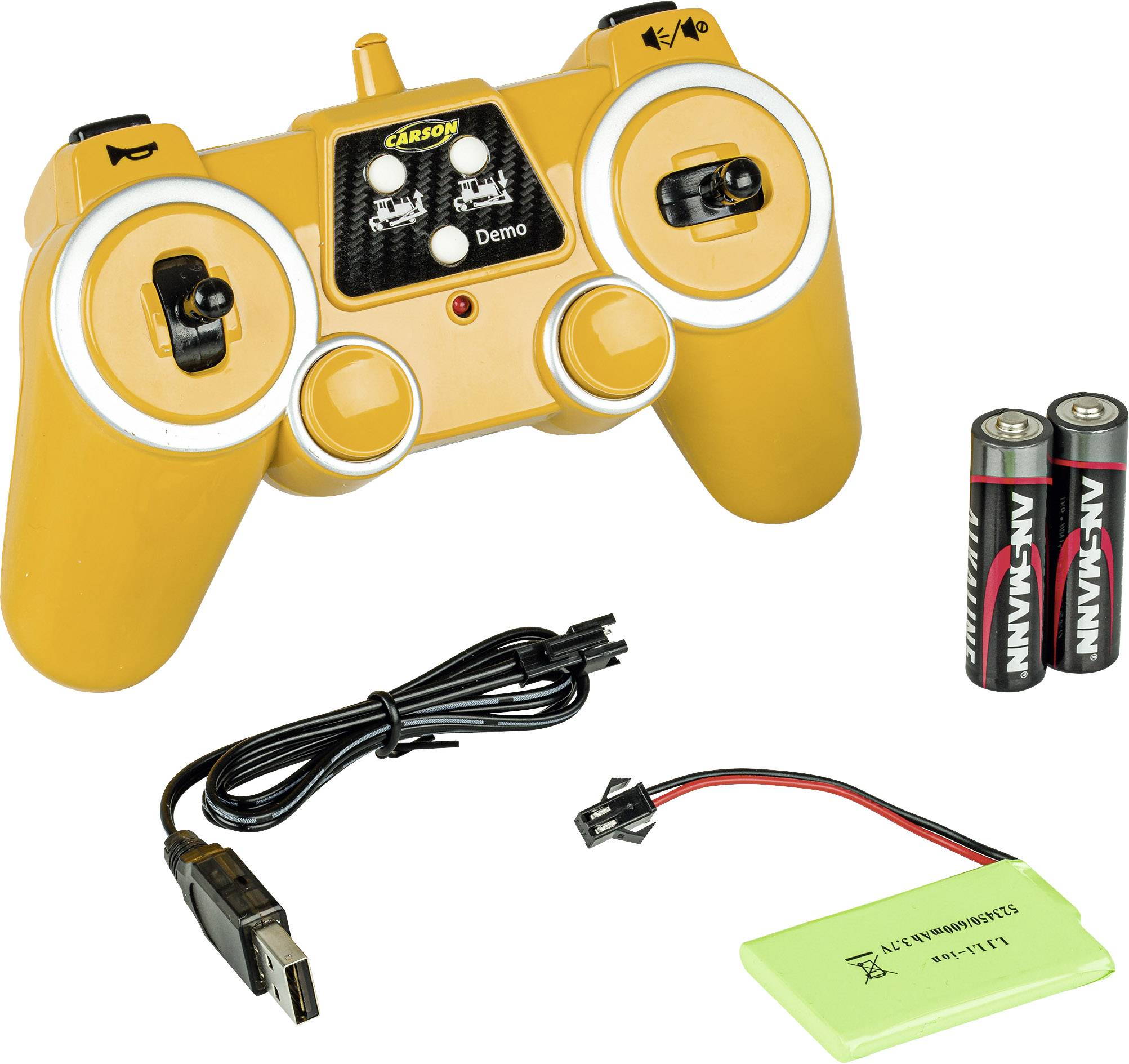 Carson Modellsport Bulldozer 1:20 RC scale model Heavy-duty vehicle-1