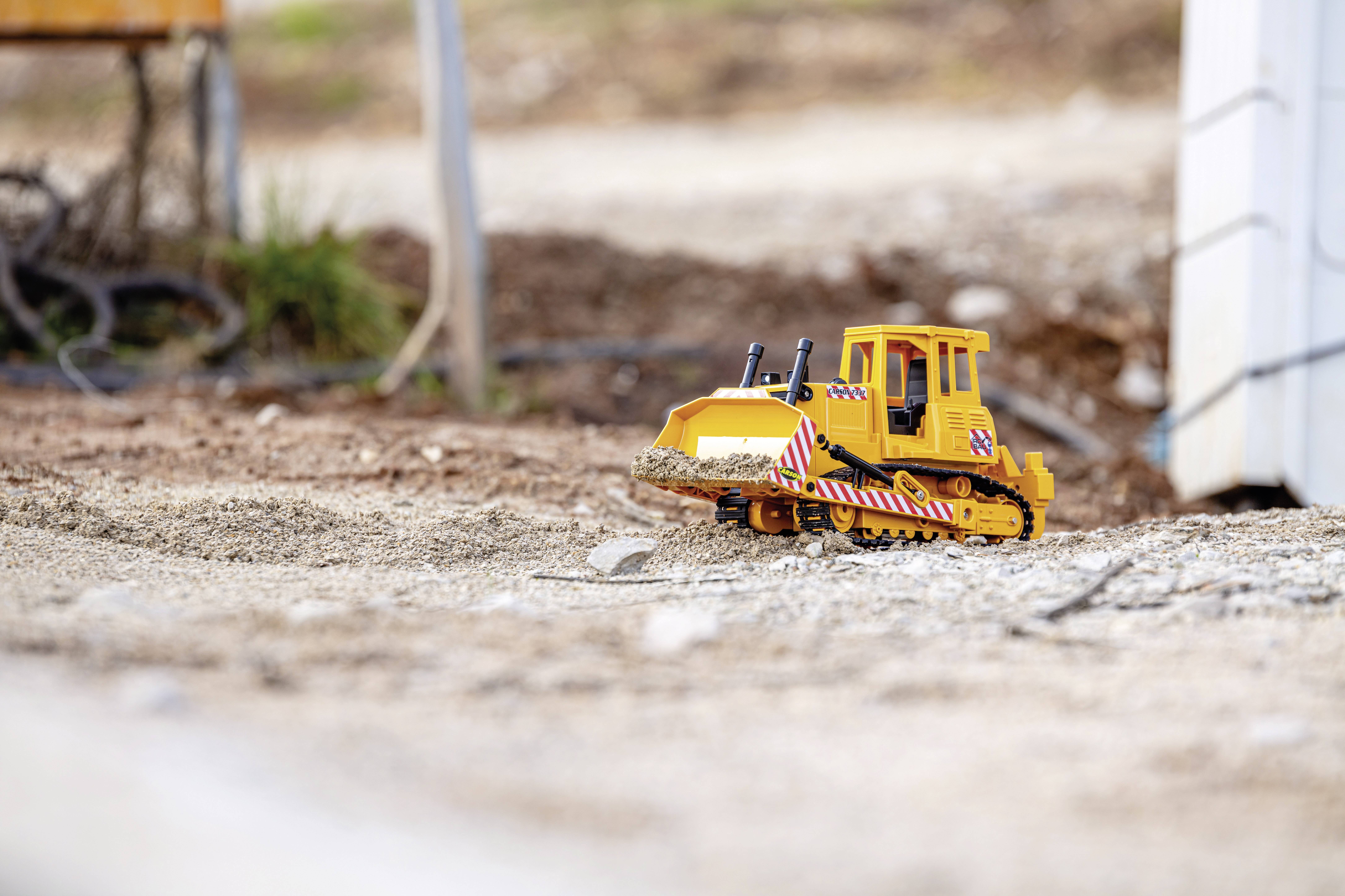 Carson Modellsport Bulldozer 1:20 RC scale model Heavy-duty vehicle-4