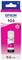 Epson 104 Ecotank Ink Bottle in Magenta. Product packaging with logo and colour, suitable for Epson printers.
