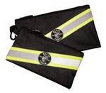 Zip pockets with signal stripes - 2er pack