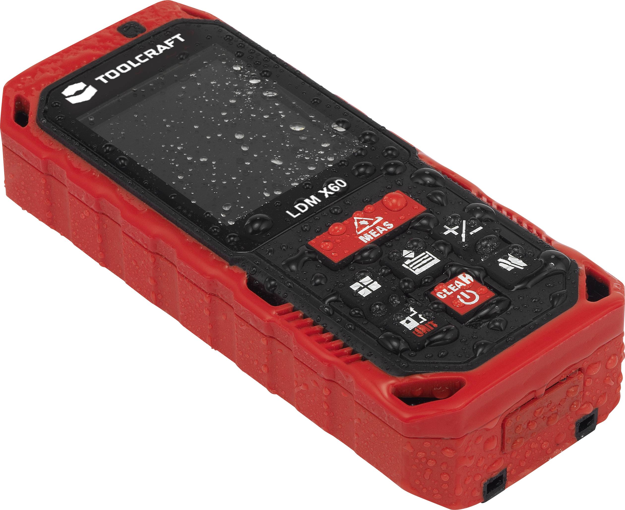 TOOLCRAFT Laser range finder Reading range (max.) (details) 60 m-6