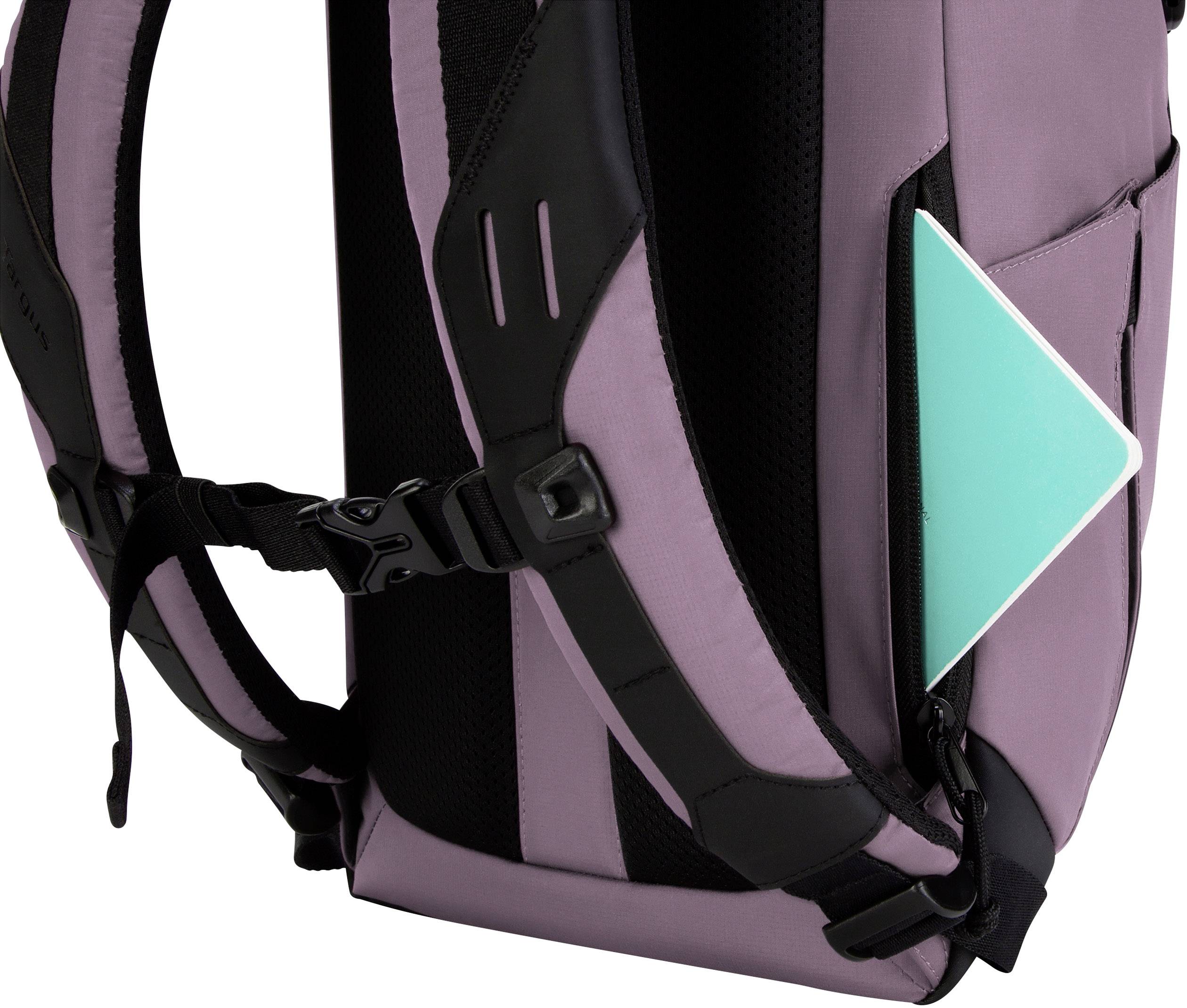 Targus Laptop backpack Sol-Lite Suitable for up to: 35,6 cm (14") Purple-1