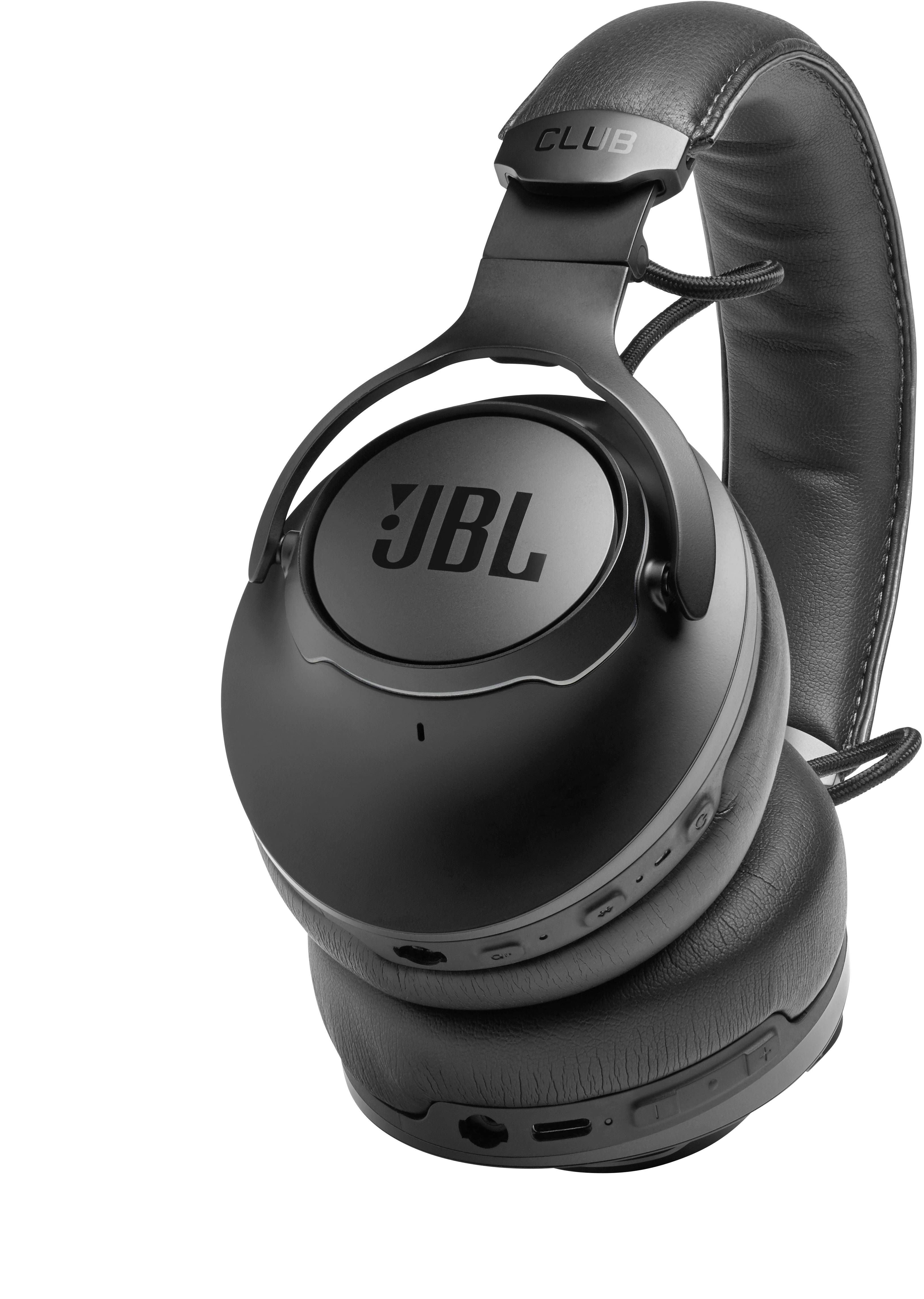 JBL Club One Over-ear headphones Bluetooth® (1075101), Corded (1075100) Black Noise cancelling Foldable, Volume control,-3