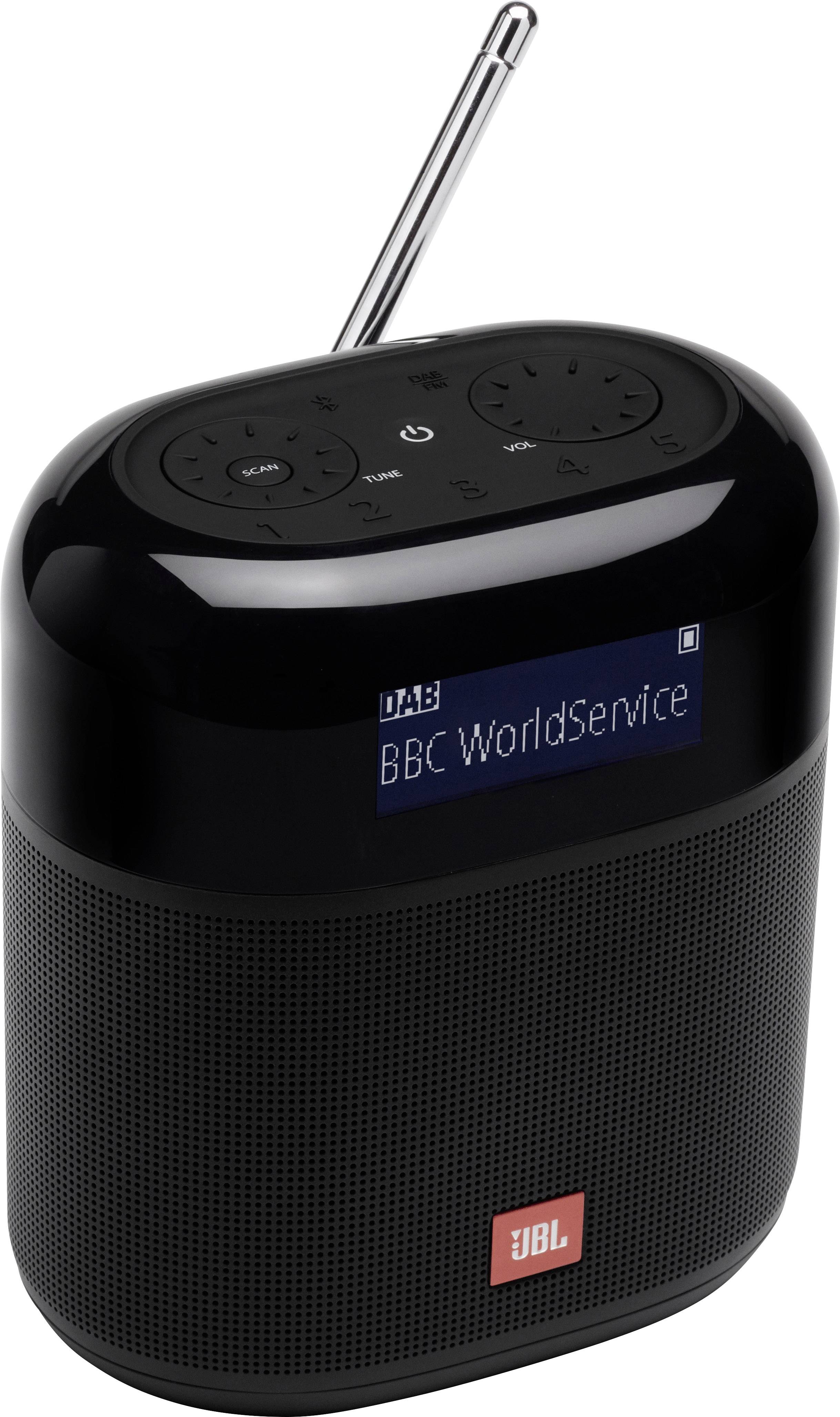 inspanning vervaldatum enthousiasme JBL Tuner XL Bluetooth speaker FM radio, spray-proof Black | Conrad.com