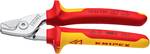 KNIPEX 95 16 160 Cable shears with step cut insulated with multi-component covers, VDE-tested