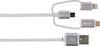 Skross USB cable 1.00 m Grey 2700271