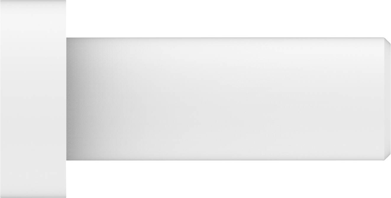 White paper roll on a white background, partially unrolled.