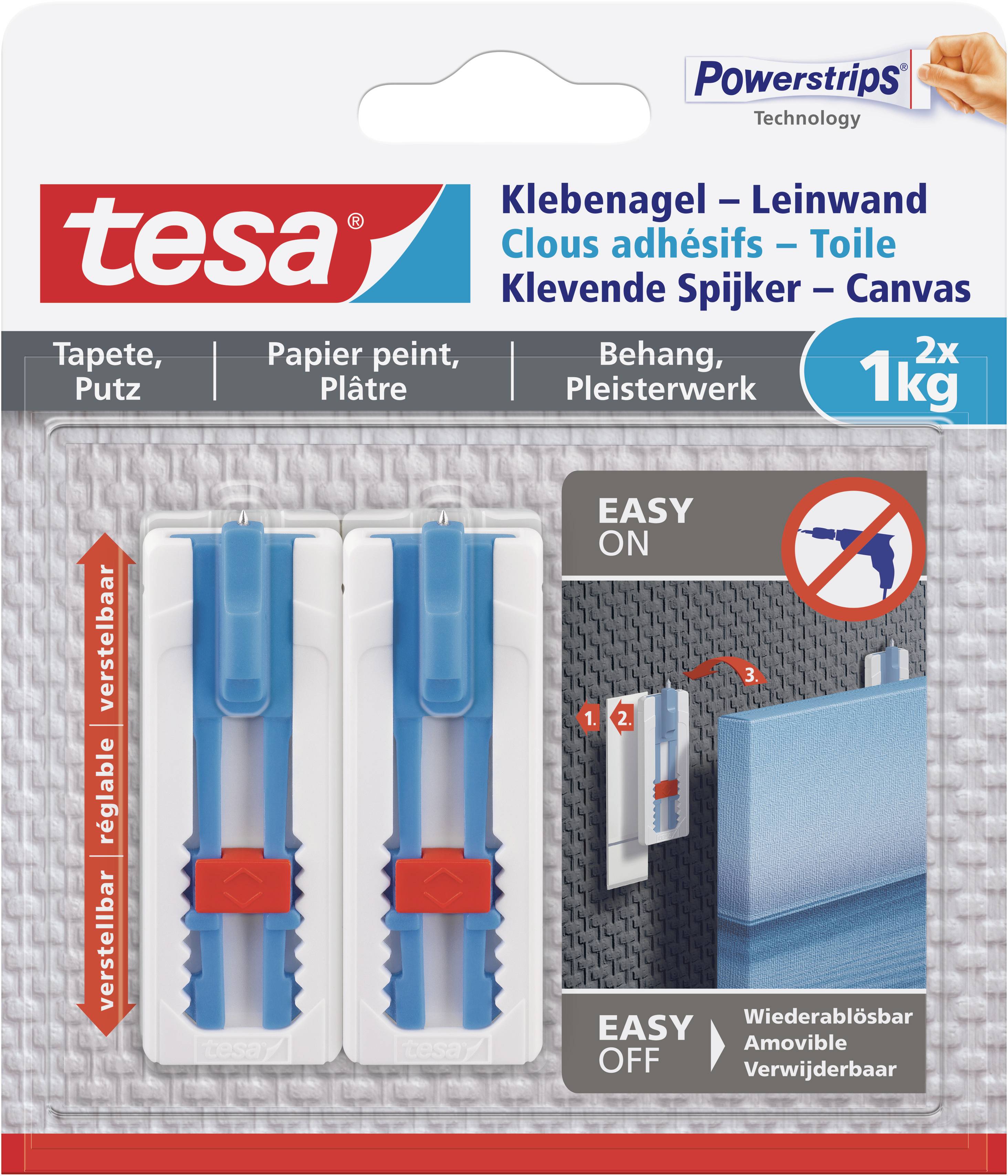 tesa 77778 Glue nail screen White Content: 2 pc(s)