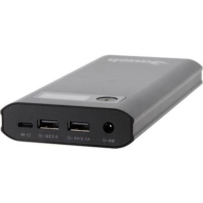 Jauch Quartz JPB20AHB Power bank 20100 mAh Quick Charge 3.0 Li-ion DC jack 3.5 mm Black-0
