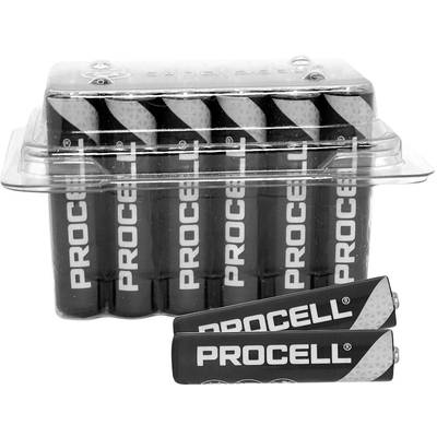 Duracell Procell Industrial AAA battery Alkali-manganese  1.5 V 24 pc(s)