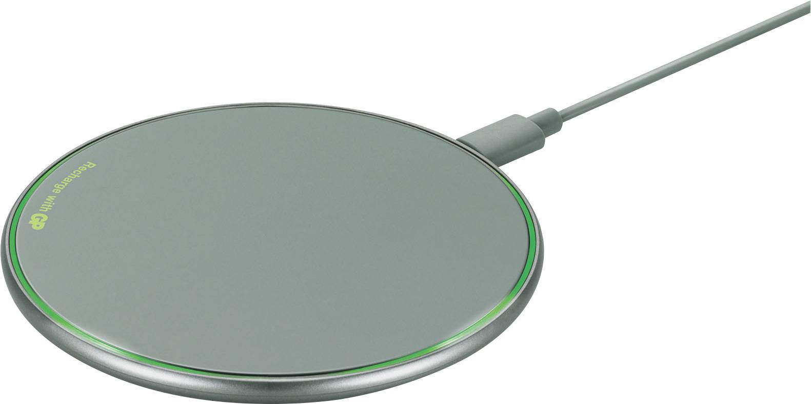 GP Wireless charger GPWGQP0AGYUSB729 GPWGQP0AGYUSB729 Outputs Inductive charging standard Dark grey-10