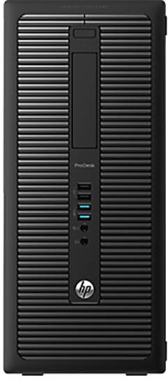 HP 600 G1 Desktop PC Refurbished (good) Intel Core i3 i3-4130 4 GB 128 GB SSD Intel HD Graphics Windows® 10 Pro 64-Bit