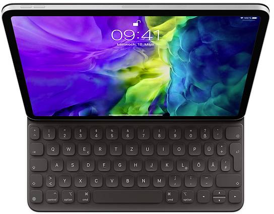 Apple Smart Keyboard Tablet PC keyboard Compatible with (tablet PC brand): Apple iPad Pro 11 (2st Gen), iPad Air 10.9 (2020)