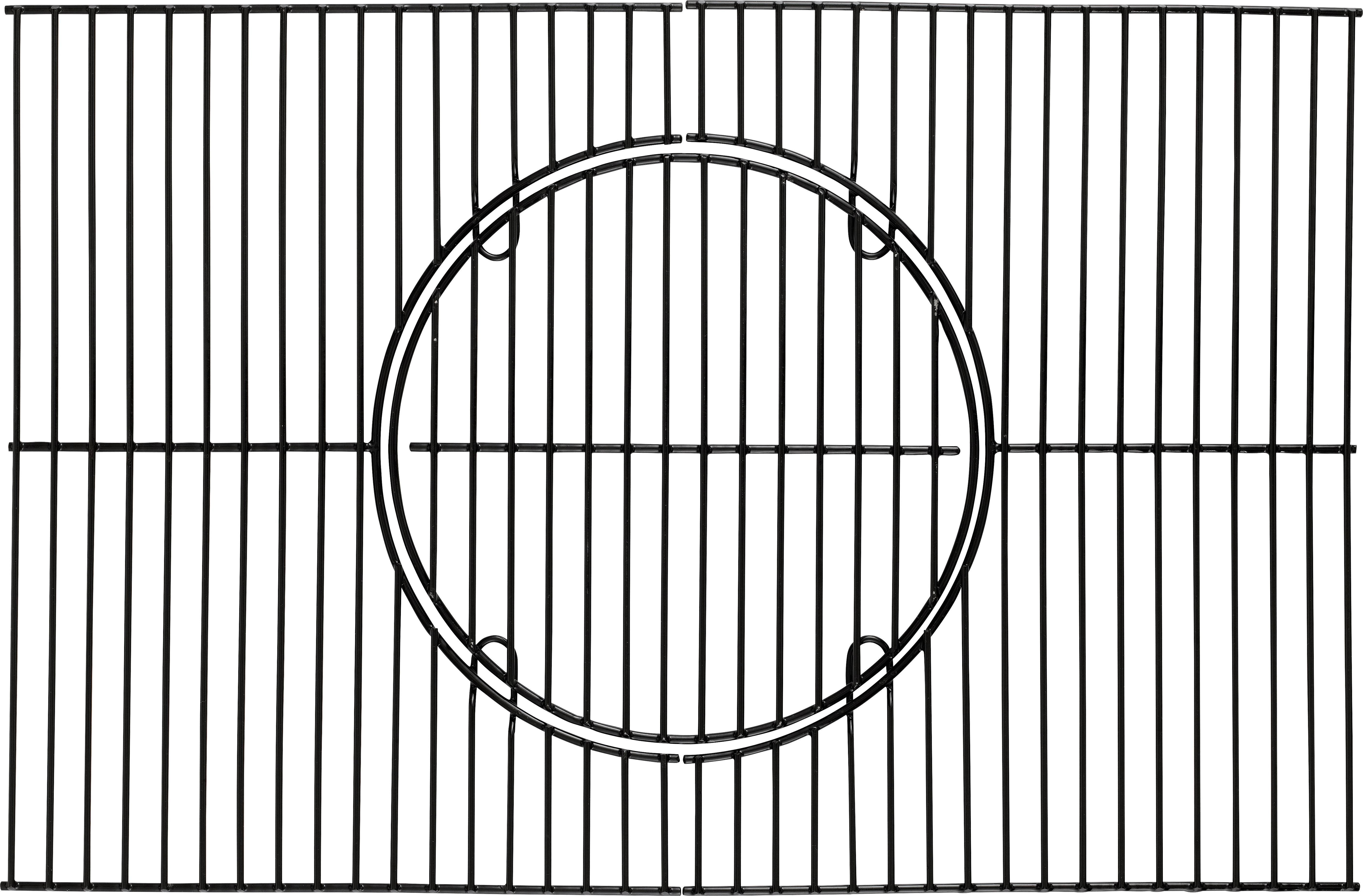 Image of tepro Garten Emaillierte Grillroste Cast-iron grate inset Black