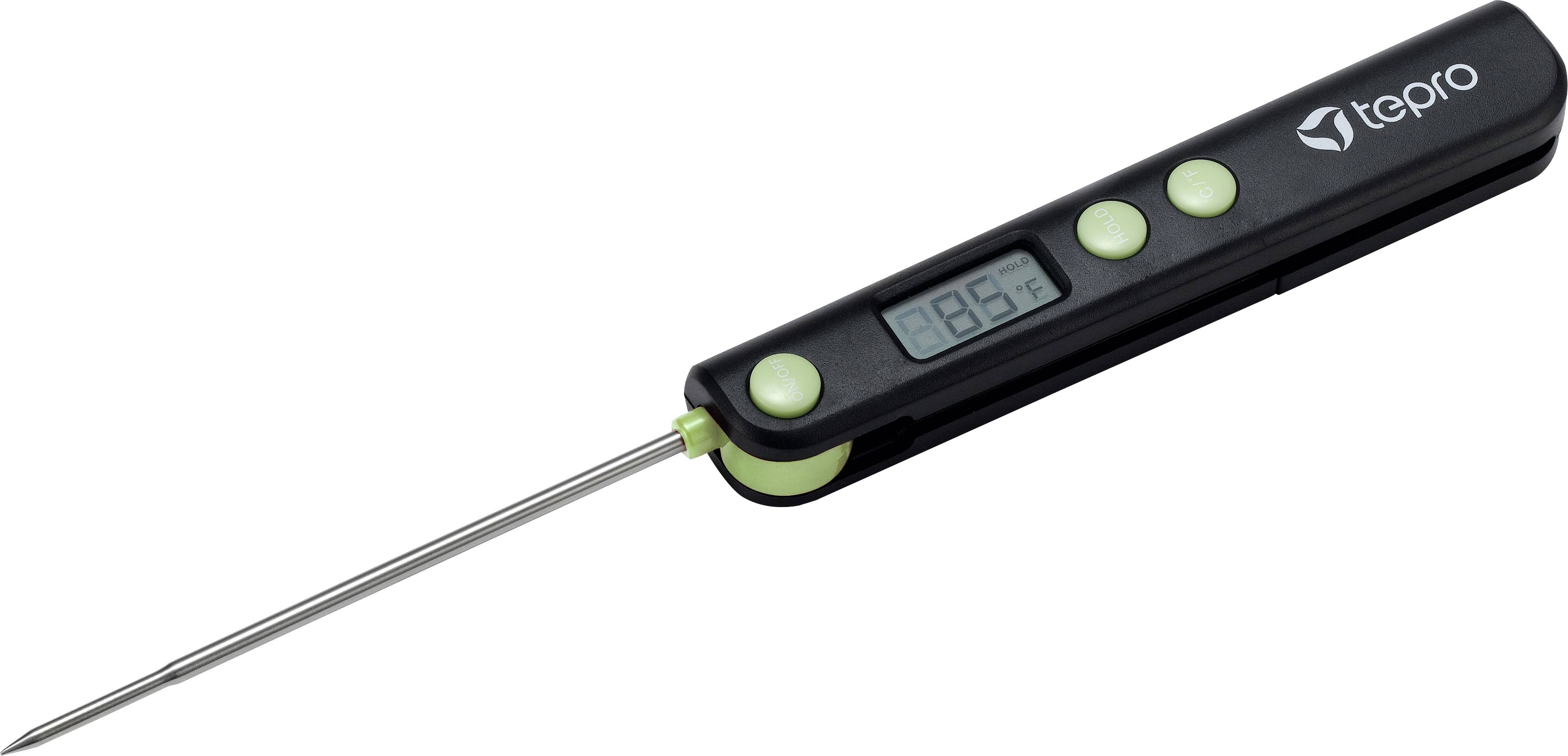 Image of tepro Garten BBQ thermometer Black, Green