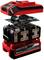 Product image featuring four black and red Einhell batteries in a new design; at the bottom it says 'NEW DESIGN SAME BATTERY'.