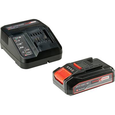 Einhell PXC Starter Kit 18V 2,5Ah Power X-Change 4512097 Tool battery and charger  18 V 2.5 Ah Li-ion