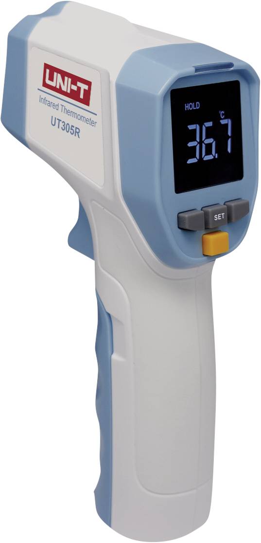 Uni T Ut305r Ir Thermometer 32 42 9 C Non Contact Ir Reading 0 3 C Visual And Audible Alarm Conrad Com