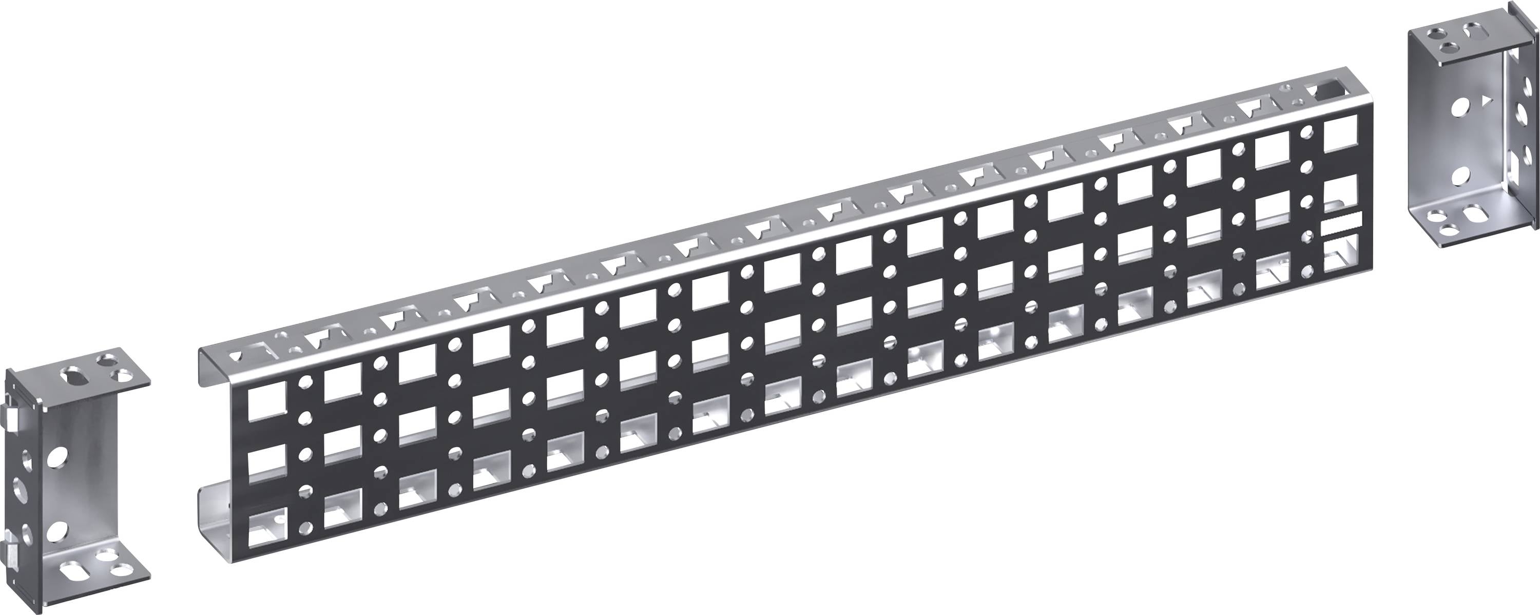 Rittal VX 8100.741 8100741 Mount (L x W) 500 mm x 73 mm Steel plate 2 pc(s)