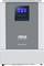Solar inverter 'Solarix PLI' by Steca with digital display and control buttons for settings. Device in a grey-white casing.