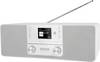 TechniSat DIGITRADIO 370 CD BT Radio CD player DAB+, FM CD Battery charger, Alarm clock, Incl. remote control White
