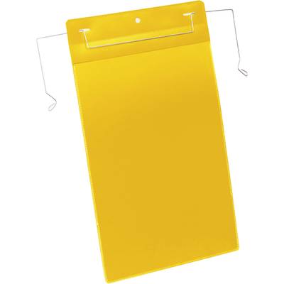 Durable 175304 Wire label holder Yellow (W x H) 22.3 cm x 36.8 cm A4