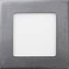 Heitronic LYON 500161 LED panel 6 W Warm white Silver