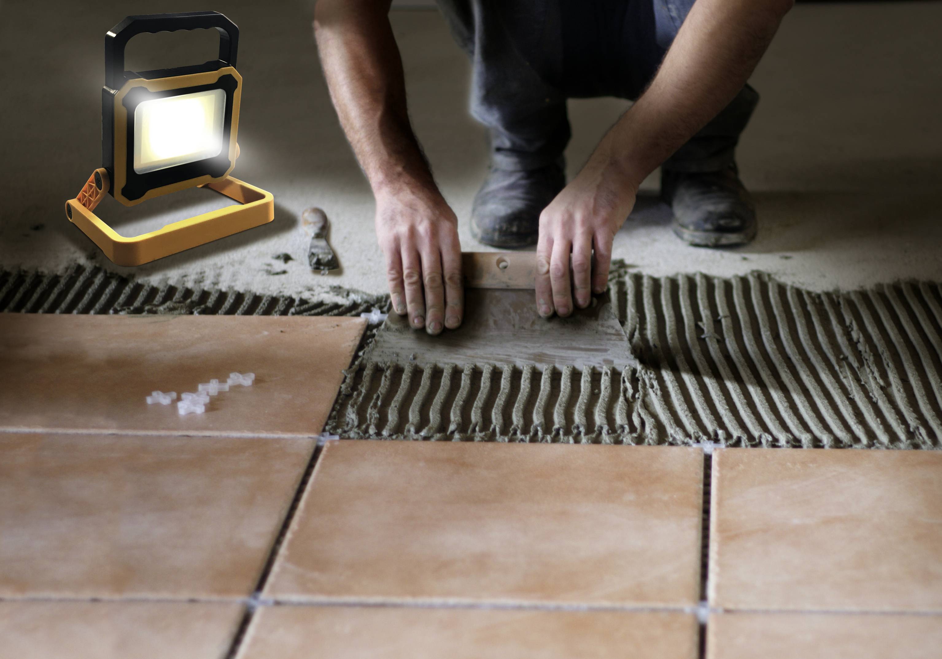 Heitronic Newport Akku Fluter LED industrial light 10 W 800 lm Neutral white 500587-5