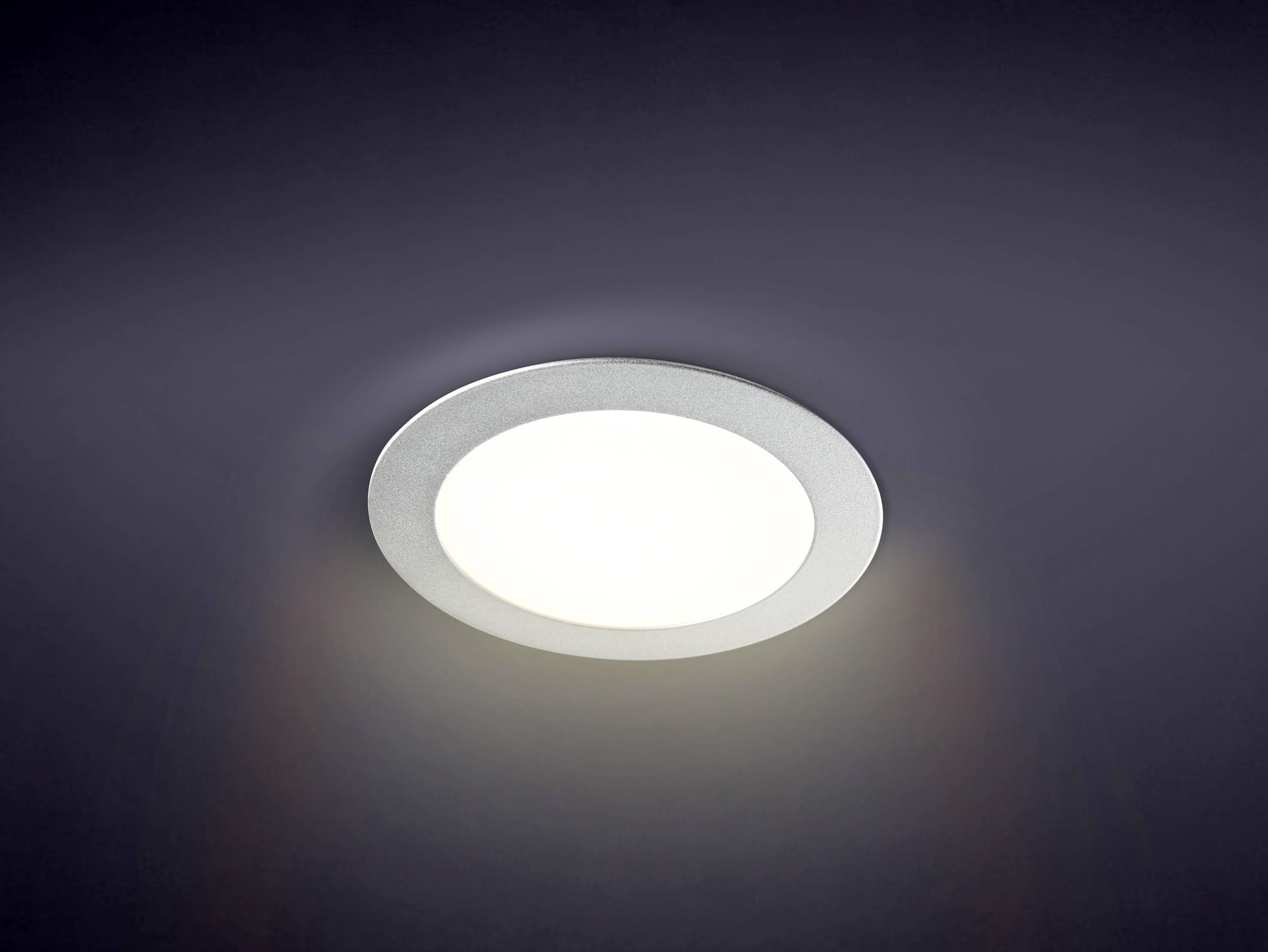 Heitronic 500159 LYON LED recessed panel LED (monochrome) Built-in LED 13 W Silver-1